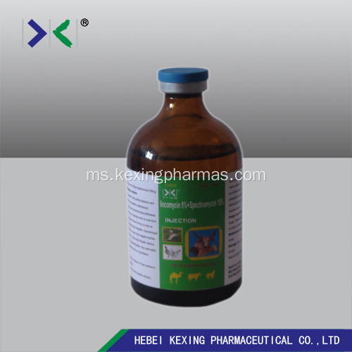 Suntikan Lincomycin Haiwan + Suntikan Spectinomycin